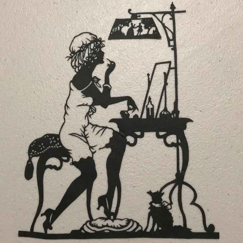 💖 Handmade PaperCut Silhouette Scherenschn…